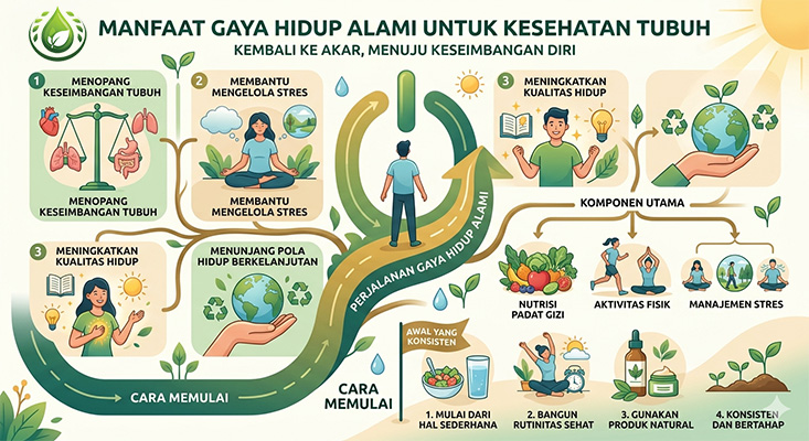 Manfaat Gaya Hidup Alami untuk Kesehatan Tubuh