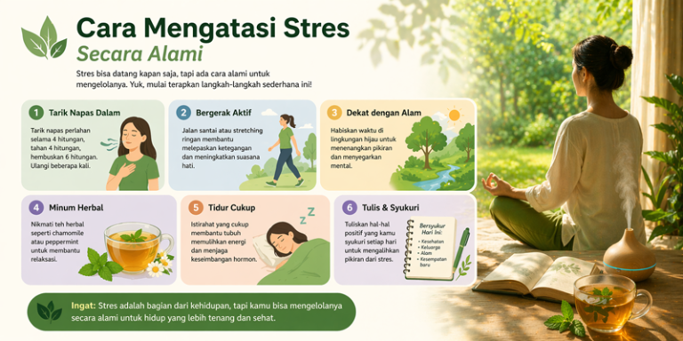 Cara Mengatasi Stres Secara Alami
