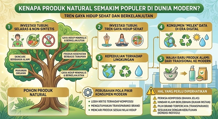 Kenapa Produk Natural Semakin Populer di Dunia Modern