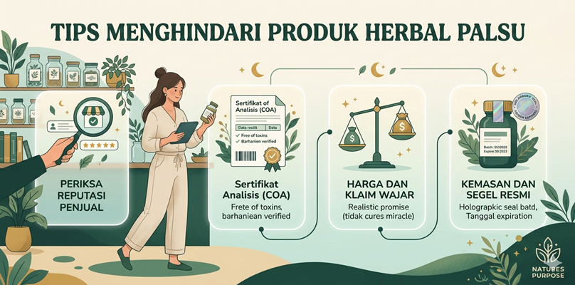 Tips Menghindari Produk Herbal Palsu Panduan Cerdas Menjadi Konsumen yang Teliti