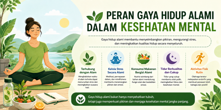 Peran Gaya Hidup Alami dalam Kesehatan Mental